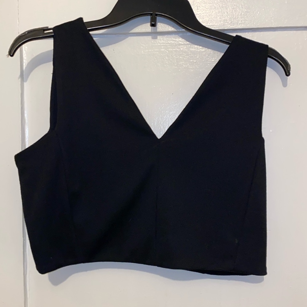 Foreign Exchange V Neck Top